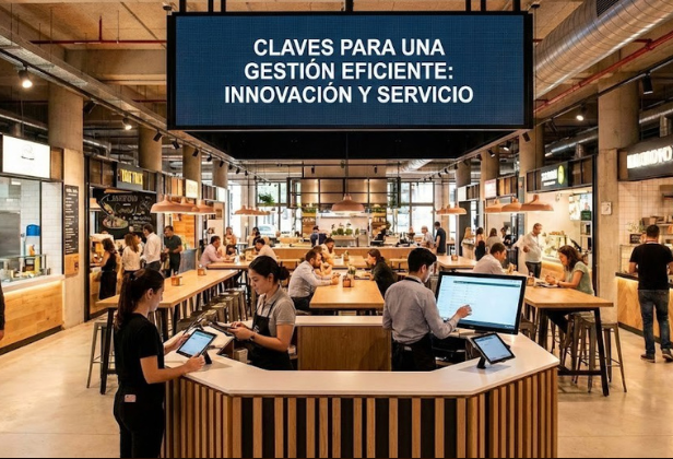Claves para una gestión eficiente de espacios gastronómicos