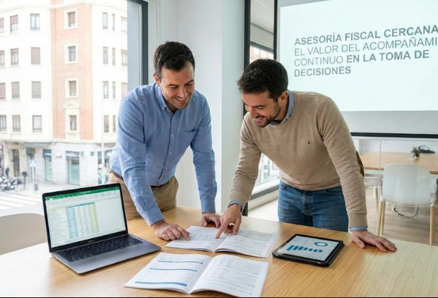 Asesoría fiscal cercana: el valor del acompañamiento continuo en la toma de decisiones